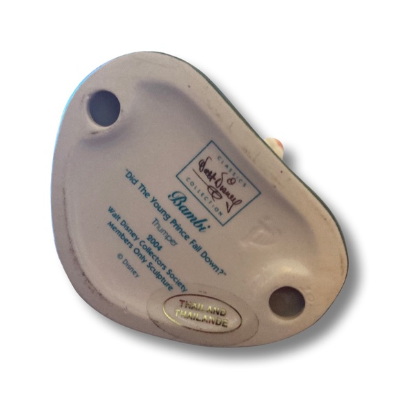 HTF 2004 Bambi WDCC Disney Classics Thumper Did The Young Prince Fall Down - Picture 6 of 10